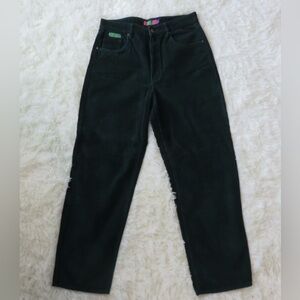 Empyre Dark Green Straight Leg corduroy